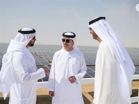 Masdar Unveils Worlds Largest Solar Power Plant In Abu Dhabis Desert Mep Middle East