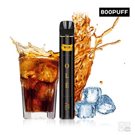 POD DESECHABLE BUD VAPE OLE COLA ICE 20MG MASQUEVAPOR