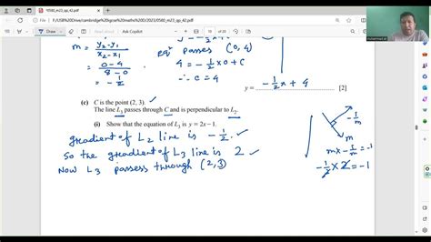 Cambridge Igcse 058042 Fm 2023 Q6 Mathematics Youtube