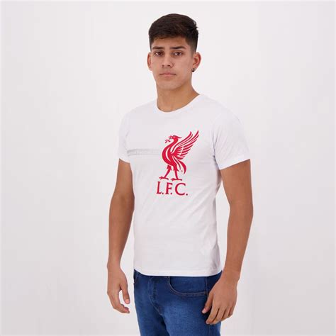 Liverpool Football Club White T Shirt Futfanatics