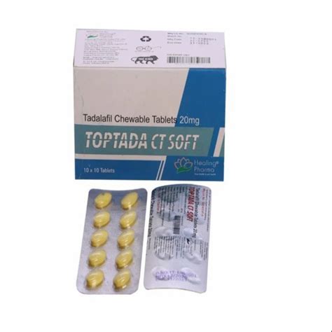 Mg Toptada Ct Soft Tablets At Rs Stripe Cialis In Surat Id