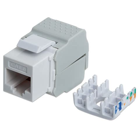 Frutto Keystone RJ45 UTP Cat6 Bianco INTELLINET IWP MD C6 TLU