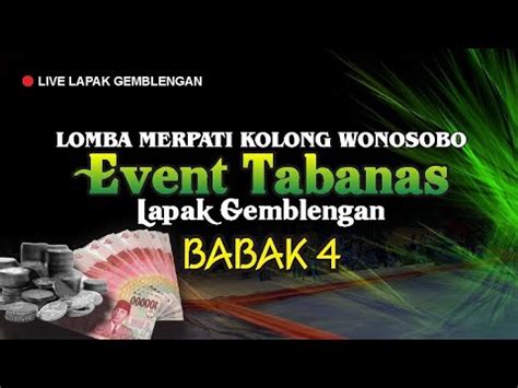 Babak Lomba Merpati Kolong Lapak Gemblebgan Event Tabanas Youtube