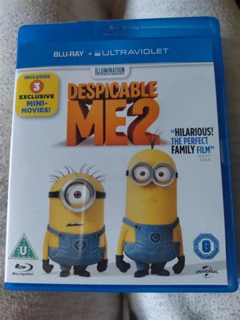 DESPICABLE ME 2 - UK Blu-ray Extras Card Slipcase Minions EUR 3,15 ...