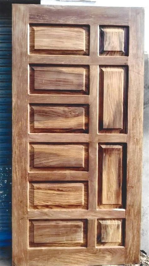 Interior 30mm Rectangular Teak Wood Hinged Doors For Home At 20000