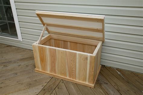 Outdoor Storage Box Plans - Cedar Deck Box Plans Plans Diy Free ...