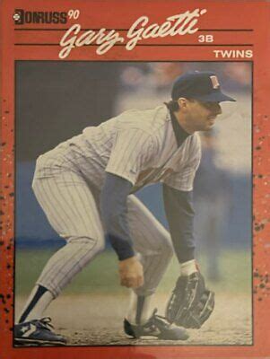 1990 Donruss 151 Gary Gaetti Minnesota Twins EBay