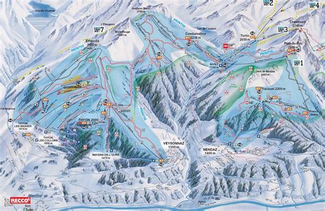 Verbier Trail Map