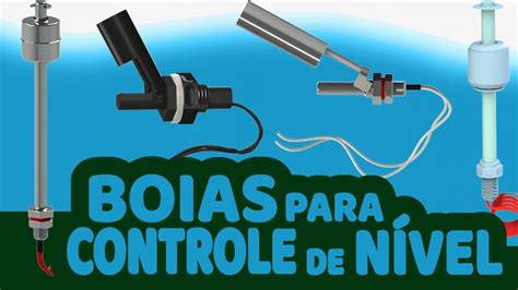 Boias para CONTROLE DE NÍVEL de líquidos YouTube