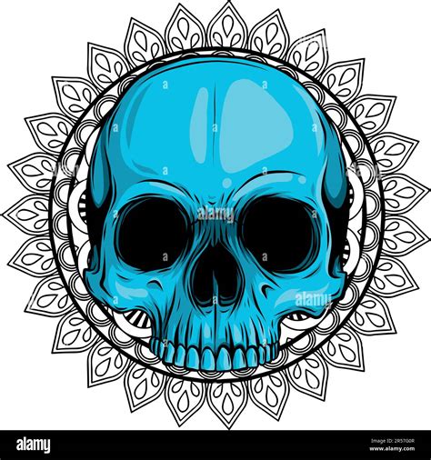 Human Skull With Ornament Withceltic Knots Stock Vector Image And Art Alamy