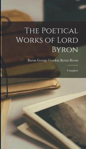 The Poetical Works Of Lord Byron Complete Literatura Obcoj Zyczna