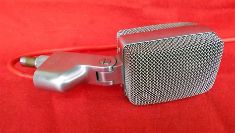 Vintage Rare S Davoli Krundaal Vocal Bass Microphone Reverb