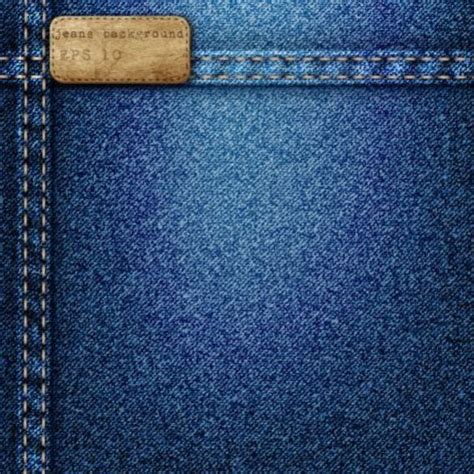 Jeans fabric background vector 02 free download