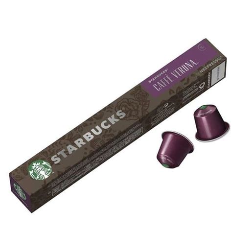 Starbucks Caffee Verona By Nespresso Box Of Capsules Uk