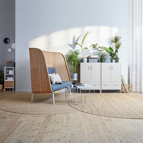 Lohals Rug Flatwoven Natural 230 Cm Ikea