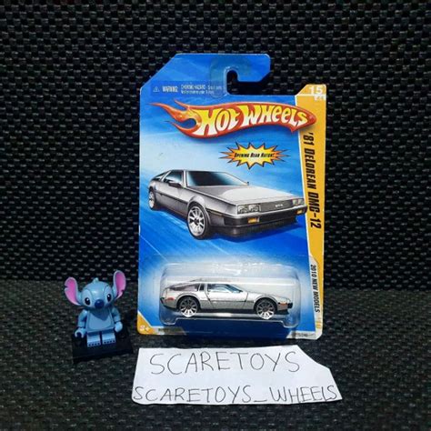 Hot Wheels Hotwheels 81 DeLorean Dmc 12 Silver Back To The Future Bttf