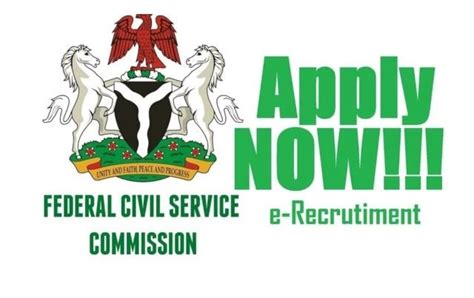 Federal Civil Service Commission Recruitment 2020 Application Form