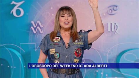 L Oroscopo Del Weekend Di Ada Alberti Pomeriggio Cinque Video