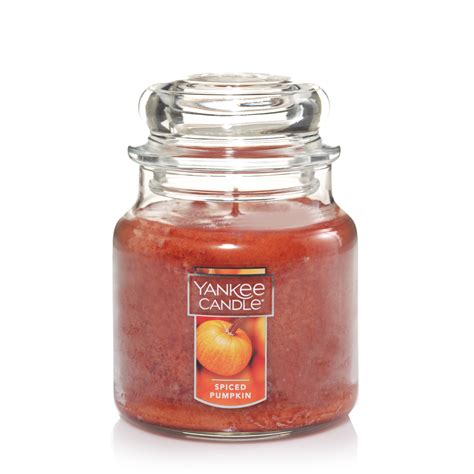 Yankee Candle Spiced Pumpkin Medium Classic Jar Candle