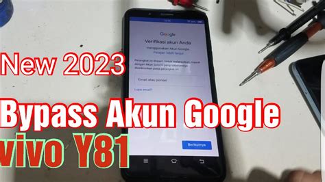 Cara Bypass Frp Akun Google Vivo Y Terbaru Youtube