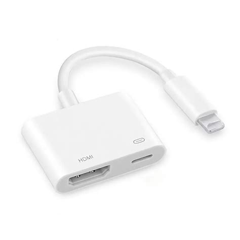 Для Lightning/HDMI Кабель-адаптер цифровой AV tv для iPhone 6 7 8 Plus ...