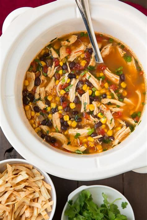 Chicken Tortilla Soup Cooking Classy Recipe Sparkrecipes