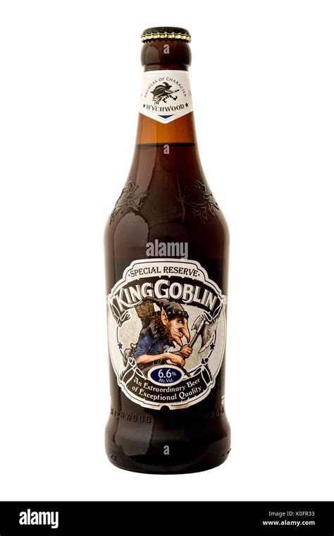 Wychwood Brewery King Goblin bottled beer Stock Photo - Alamy