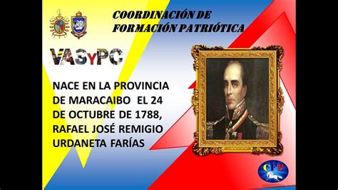 24 De Octubre De 1788 Natalicio De Rafael Urdaneta YouTube