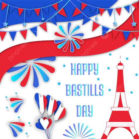 Bastille Day Vector Hd Images Lettering Happy Bastille Day Combination