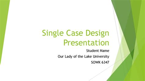 solution single case design studypool