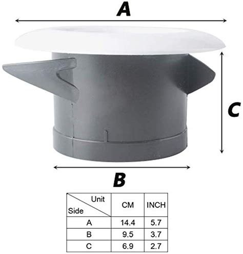 Buying Guide Wadoy 4 Inch Round Soffit Vent With Screen For Bathroom