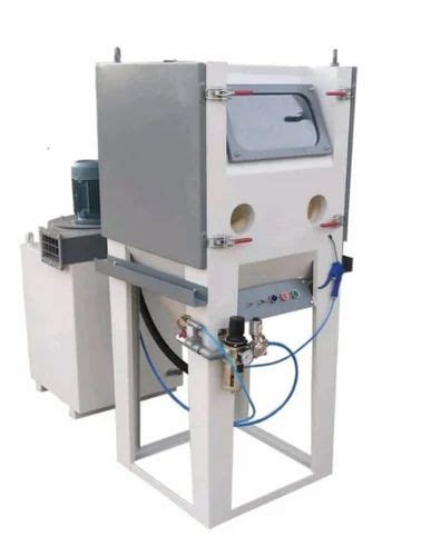 Cabinet Type Suction Sand Blasting Machine 200 Kg 7 Hp At Rs 75000 In