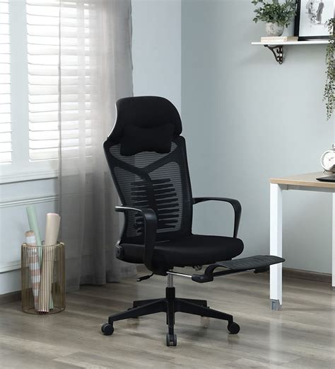 Buy Relaxo Breathable Mesh Ergonomic Chair In Black Colour At 54 OFF