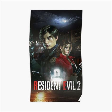 "Resident Evil 2" Poster for Sale by lilipvf | Redbubble