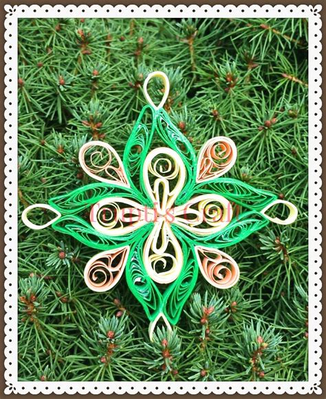 Trupti S Craft Paper Quilling Christmas Ornaments Car Hanging Wall