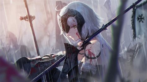 Warrior Anime Girl 5K Wallpaper by OmegaHD on DeviantArt