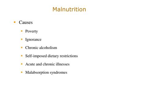 Ppt Nutritional Diseases I Powerpoint Presentation Free Download Id 5400275