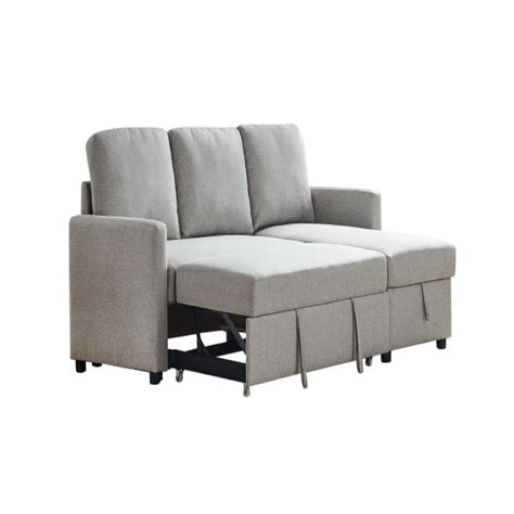 Corner Sofa Grey & Sofa Bed With Storage