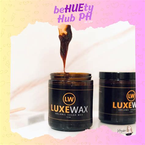 Luxewax Diy Organic Sugar Waxing Kit With Applicator And Waxing Strips