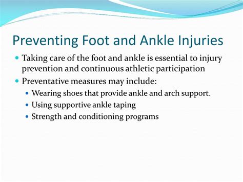 Ppt Foot And Ankle Injuries Powerpoint Presentation Free Download