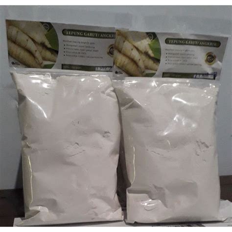 Jual Tepung Pati Garut Irut Asam Lambung Asli Shopee Indonesia