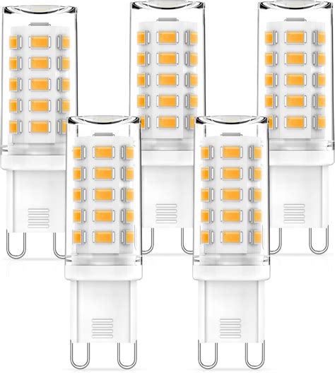 Ruledne G9 Led Dimmable Bulbs 3 W Warm White 2700 K Bulbs Replacement For 40 W 50 W Halogen