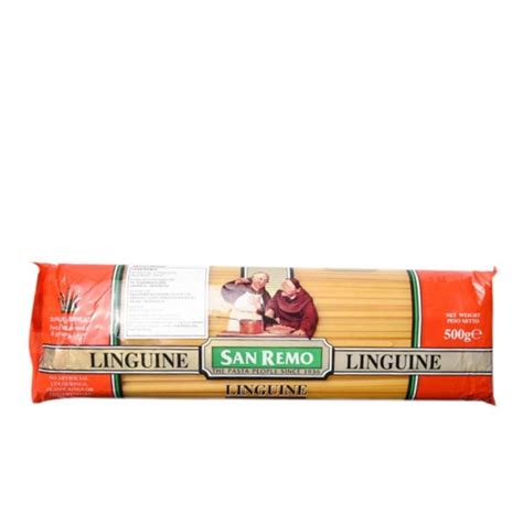 Jual San Remo Pasta Linguini 500 Gr Shopee Indonesia