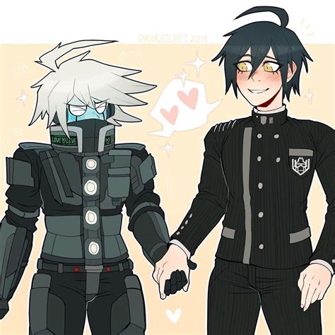 Pregame Kiibo Gang On Instagram “saiibo Commission Babey Time 🥺” Danganronpa Cute Anime