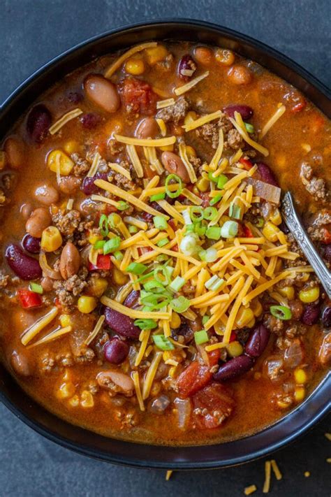 Easy Instant Pot Chili Recipe - Momsdish