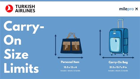 Guide To Turkish Airlines Carry On Size Weight Personal Items