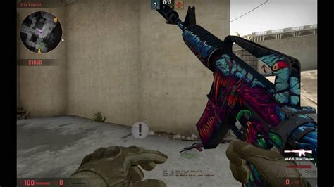 M4a1 S Hyper Beast Battle Scarred Youtube