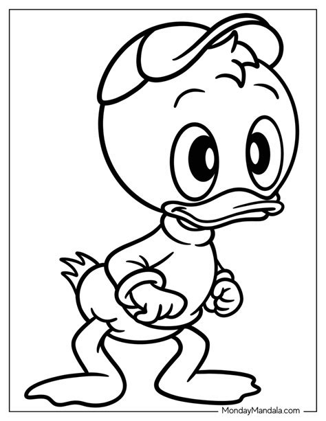 Ducktales Coloring Pages Free Pdf Printables