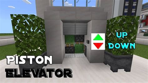 HOW TO MAKE AN ELEVATOR In Minecraft EASY YouTube