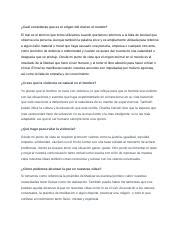 Foro Tarea Docx Cu L Consideras Que Es El Origen Del Mal En El